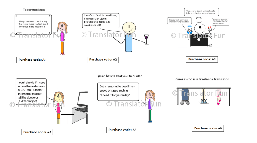 Translators: eCards about translators on sale