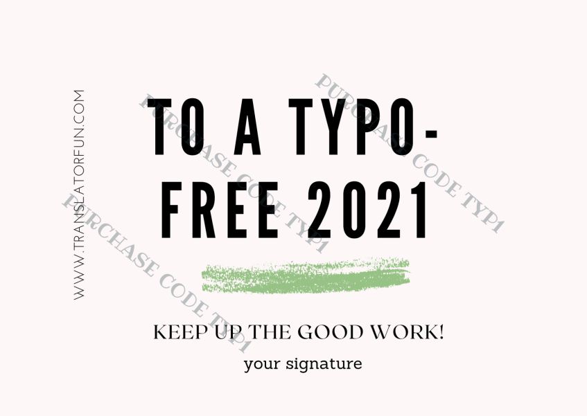 Christmas cards for translators