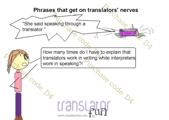 Translators vs interpreters