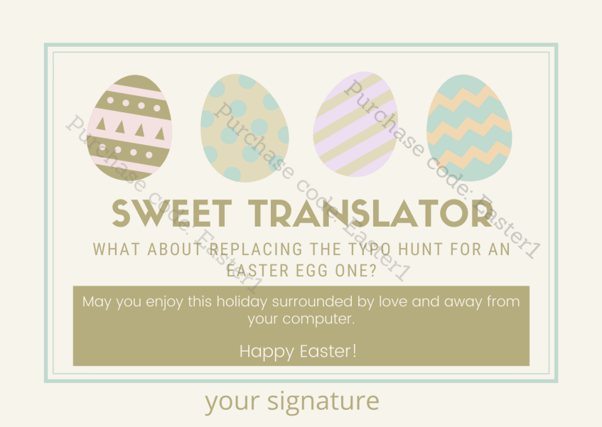 Translators celebrate Easter
