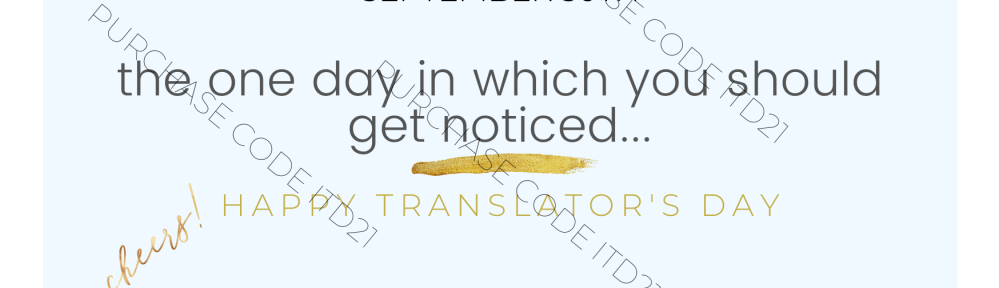Translators' day