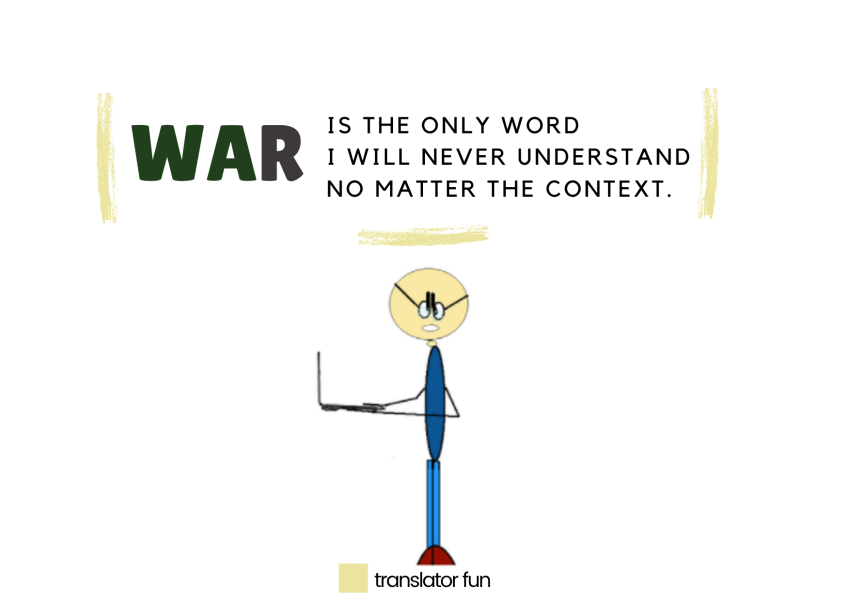 Showing your disapproval of war