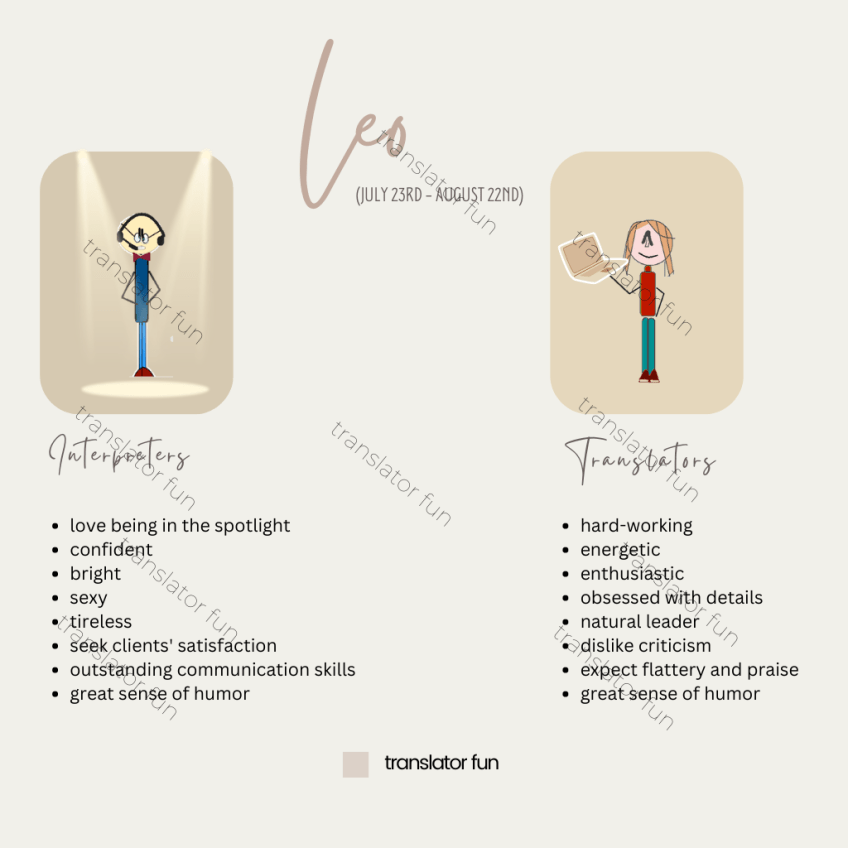 Leo translators and interpreters