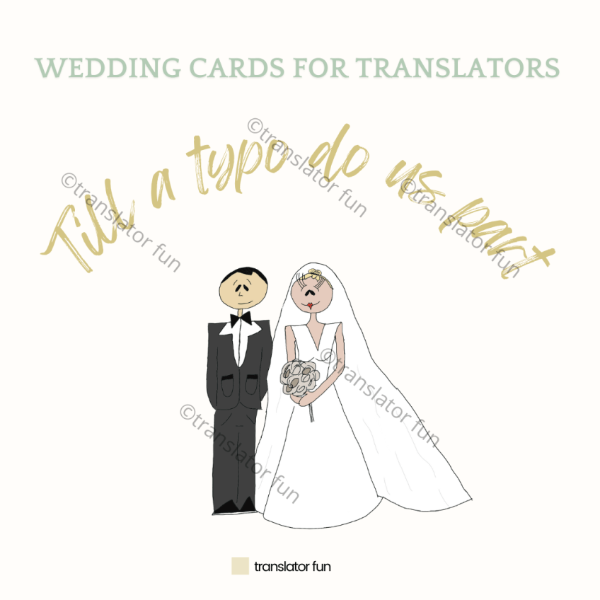 A translator at a wedding